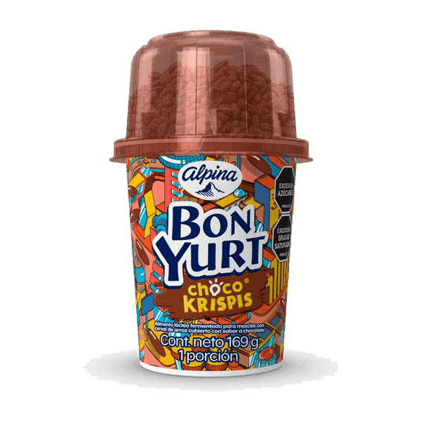 Bon Yurt Choco Krispis: El mismo Bon Yurt, con Choco Krispis en la tapa.